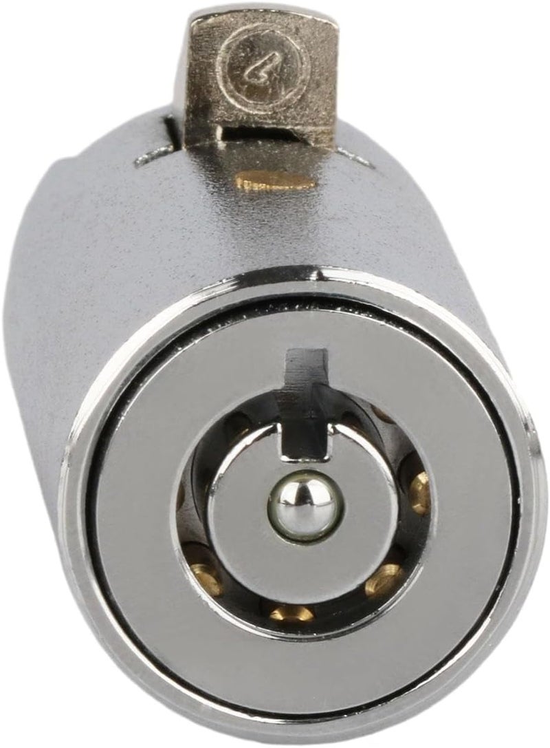 Goodheng locks Vending Machine Lock,7 Pins Cylinder Lock with Tubular Same Key for Soda Vending Machine,Coke Snack Machine,Coffee Maker,Candy Machine,Key aliked Number 1087,2 Set - Image 3